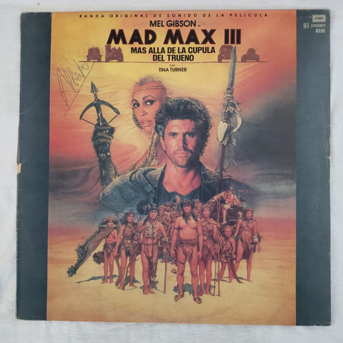 Disco De Vinilo Mad Max Más Allá De La Cúpula... Ed 1985