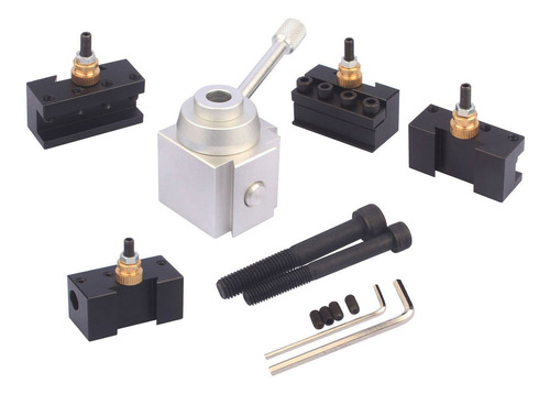 Mini Torno Herramientas Cambio Rápido Kit Soporte Mesa