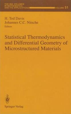 Libro Statistical Thermodynamics And Differential Geometr...