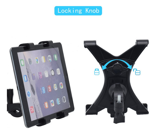 Soporte Holder Pedestal Microfono Atril Para iPad Y Tablets