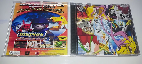 Digimon World 3 Ps1 Black Label Mídia Prata