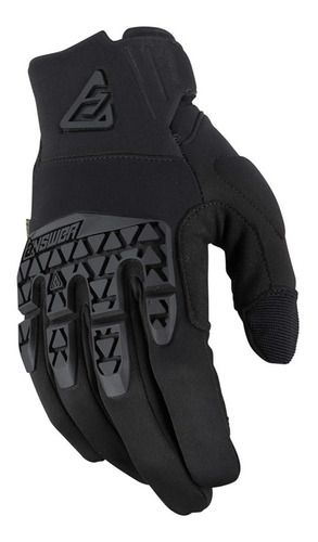 Guantes Answer Ar5 Ops Moto Cross Negro Touchscreen