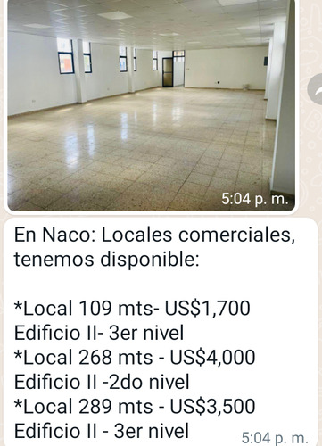 Oportunidad Alquilo Locales En Naco