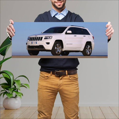 Cuadro 30x80cm Auto 2013 Jeep Grand Cherokee Ove 46