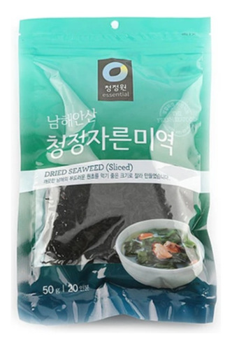 Alga Wakame Deshidratada Sliced 50 Gr Daesang Origen Koreano