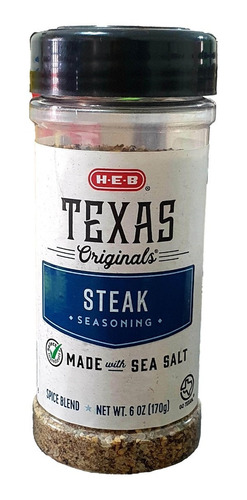 Heb Texas Originals Steak Sazonador 170g Importado