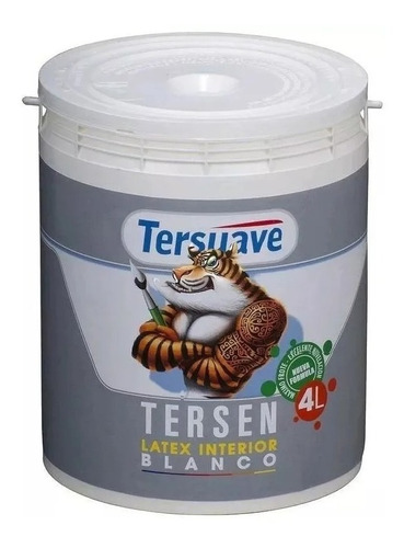 Tersen Latex Interior Blanco 4lt Tersuave Ambito