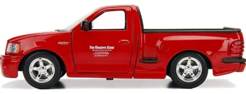 Jada 1:24 Ford F-150 Svt Lightning Brian F&f Furioso Pickup Rojo