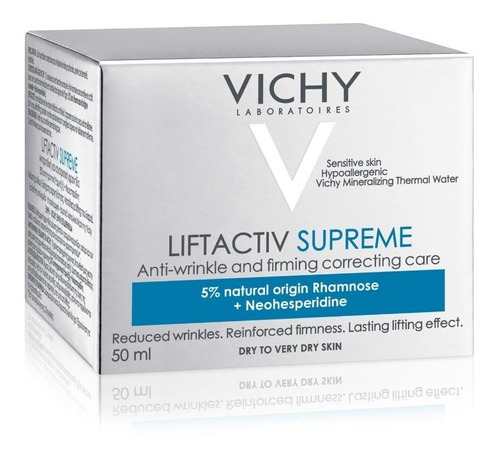 Vichy Liftactiv Supreme Anti Arrugas Firmeza Piel Seca 50ml