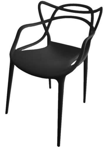 Imagen 1 de 3 de Silla Para Restaurante Trebol En Polipropileno