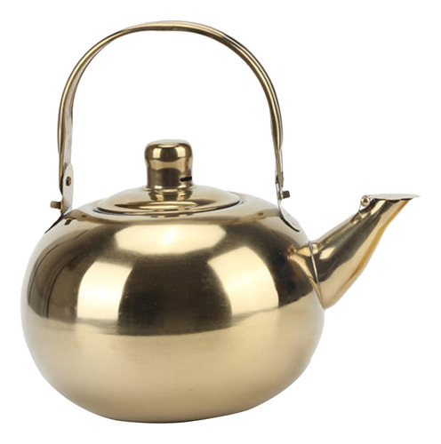 Bule Com Filtro De Aço Inoxidável Chaleira Chá 1,4l