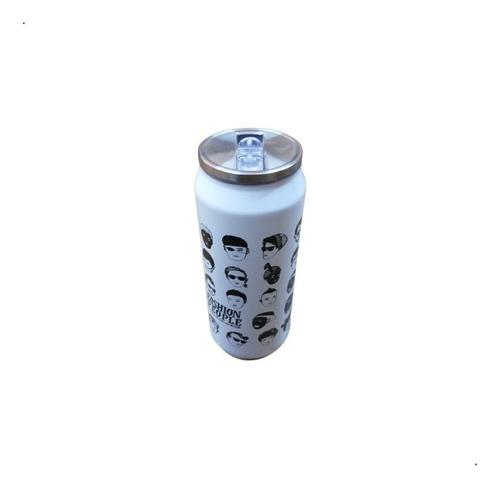 Imagen 4 de 6 de Botella Lata Termica 500 Ml Con Pico Rebatible Q17