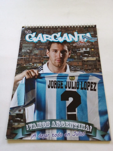 Imagen 1 de 1 de Calendario 2014 La Garganta Poderosa Messi