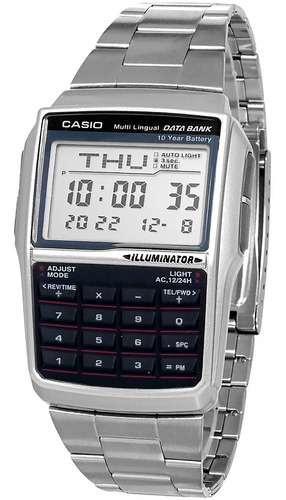 Relogio Casio Masculino Iluminator Dbc-32d 1adf Data Bank