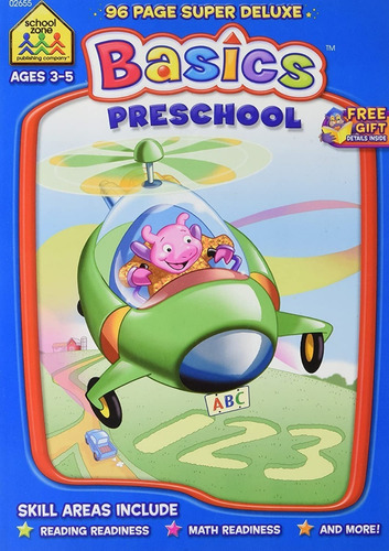 02655 Basics Preschool  School Zone 96 Page Super Deluxe