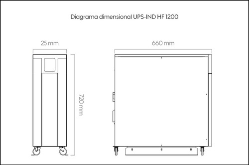 Industronic Ups Online 6000va, Bifásico Hf