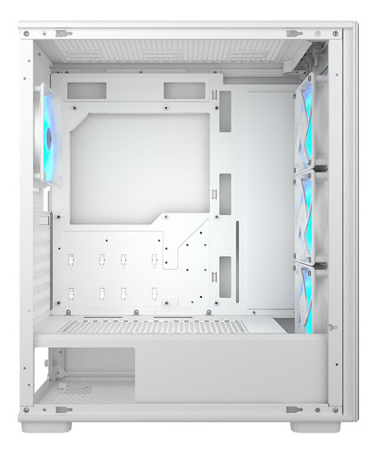 Gabinete Cougar Blanco Mx220 Rgb Atx 4 Ventiladores Argb