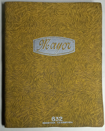 Cuaderno Contable Mayor 99 Folios Dobles. Tapa V/ Colores