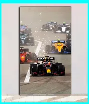 Comprar Cuadro Decorativo Formula 1 29x50 Cm Carros De Formula 1 