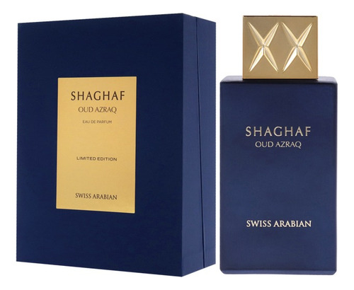 Shaghaf Oud Azraq 80 Ml, Árabe Suizo