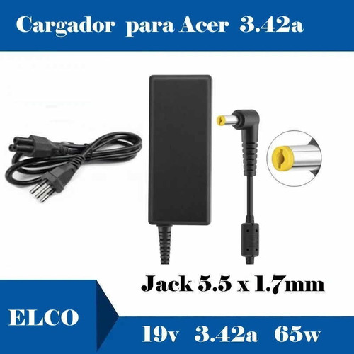 Cargador Alternativo Para Acer Aspire 5250 Viña.