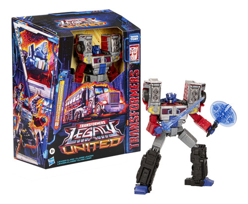 Figura Transformers Legacy G2 Universe Laser Optimus Prime