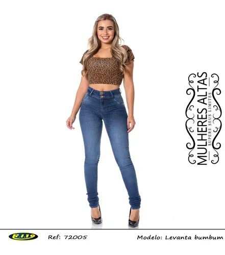 Cal a Feminina Mulheres Altas Ri19 Jeans 72005 Parcelamento sem