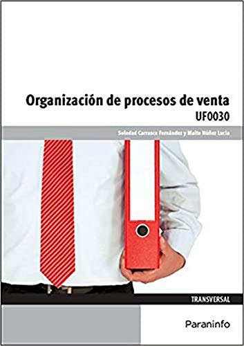 Libro Organización De Procesos De Venta De Soledad Carrasco