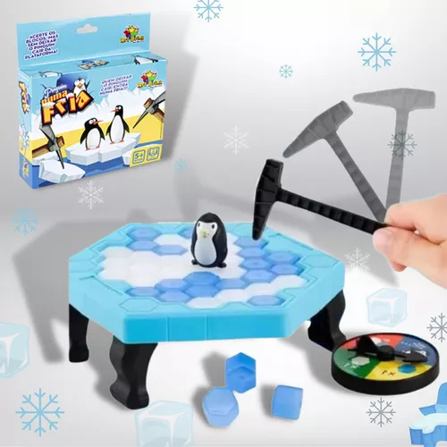 Jogo do Pinguim Numa Fria Quebra Gelo Com Picaretas Martelinho Bloquinhos  Jogos de Mesa Tabuleiro Brinquedo Infantil para criança