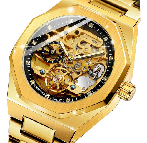 Reloj Mecánico Hombre Tourbillon Automático Relojes