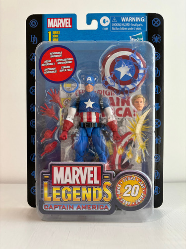 Marvel Legends Capitán America 20 Aniversario Hasbro