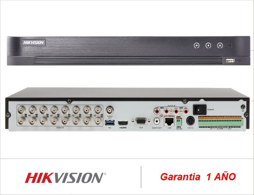 Hikvision Grabador Dvr 16 Canales Ds-7216huhik2 (sumcomcr)