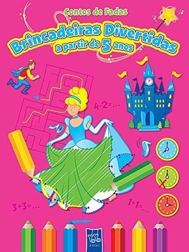 Brincadeiras divertidas a partir de 5 anos, de Yoyo Books. Editora Brasil Franchising Participações Ltda, capa mole em português, 2013