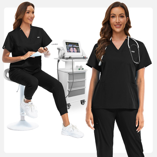 Conjunto De Blusas Y Pantalones Deportivos Scrubs, Traje Uni