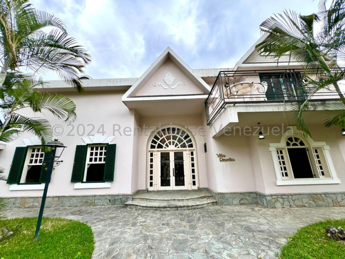 Espectacular Casa Quinta En Venta Prados Del Este Caracas 24-18119, Oportunidad En Excelente Precio