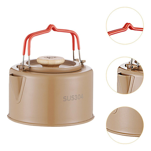 Camp Kettle Tea Kettle Coffee Pot Tetera Tetera Para Café