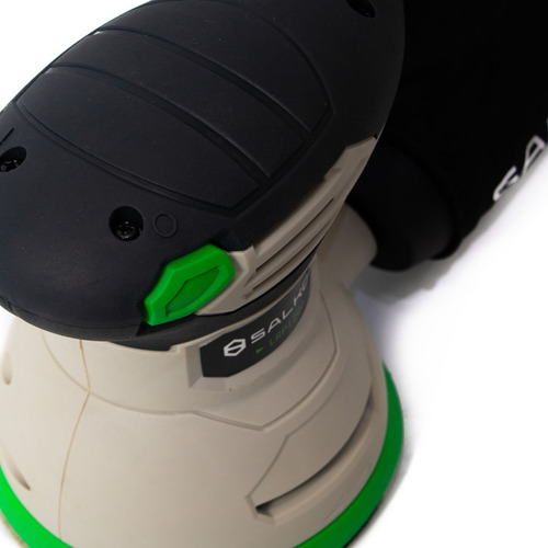 Lijadora Roto Orbital 125mm 300 Watts Salkor Lrp1200 Color Verde Frecuencia 50 Hz