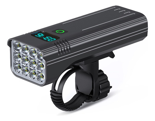 Luzes Frontais 12led 5000 Lumens Luz De Bicicleta 10000mah