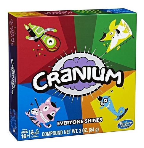Imagen 1 de 6 de Juego de cartas Cranium Hasbro C1939