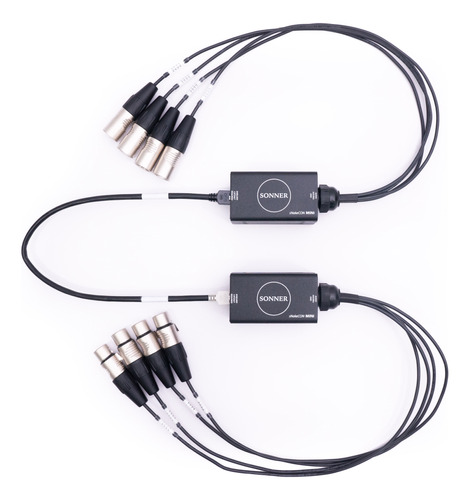 Pachera Audio O Dmx 4 Canales Por Cable De Red (par)