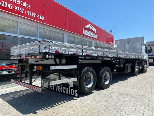 Imagem 9 de 15 de Mercedes-benz Atego 3030 Teto Alto Aut Bi-truck 8x2 2019