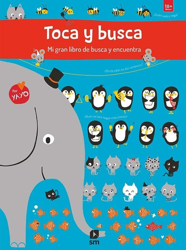 Toca Y Busca Mi Gran Libro De Busca Y Encuentra - Kawamur...