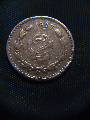 Moneda Dos Centavos 1927