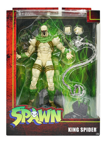 King Spider Spawn Figura Acción Mortal Warrior Mcfarlane Toy