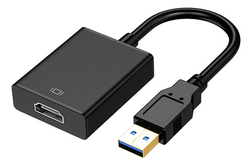 Adaptador Usb A Hdmi Pc Windows Full Hd 1080p Usb 3.0