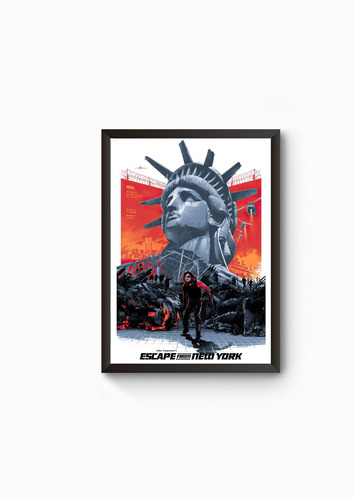 Quadro Poster Fuga De Nova York