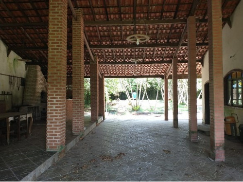 Imagem 9 de 14 de Linda Chácara Com Sala 3 Ambientes E Piscina Em Itanhaém Sp