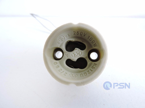 Soquete Gu10 Com Rabicho Para Dicroica - 10 Peças Cor da luz Branco-frio