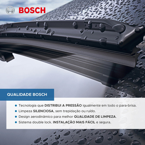 Par Palhetas Limpador Chuva Parabrisa Bosch Rav4 2013 A 2024
