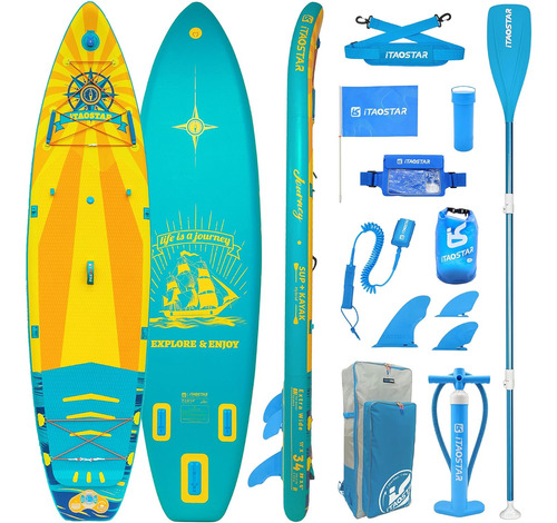 Journey 34  Extra Wide Paddle Board For Better Balance, Infl